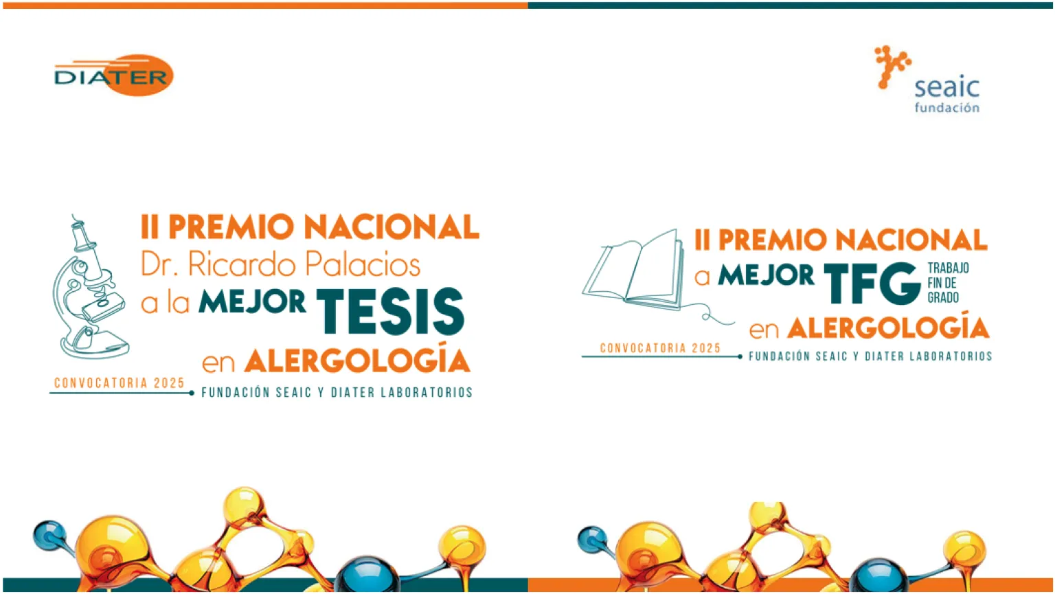 Premio Nacional “Dr. Ricardo Palacios” a la Mejor Tesis y Premio Nacional al mejor TFG en Alergología 2024